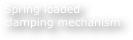 Spring loaded clamping mechanism